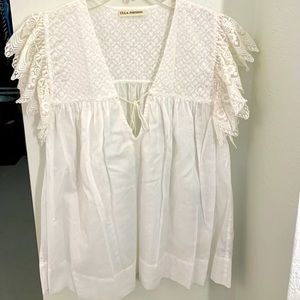 Ulla Johnson white blouse - never worn